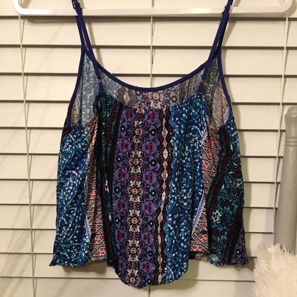 Multicolor Pattern Summer Tank - Picture 2 of 3